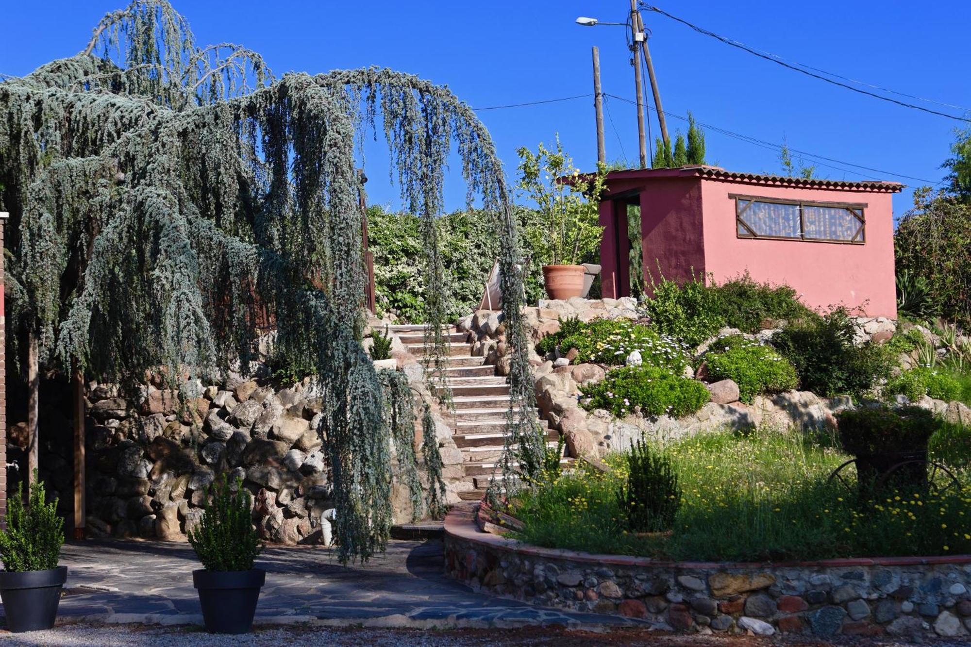 El Cedre Blau Vivienda Con Piscina En Granollers Villa Exteriör bild